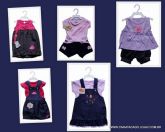CONJUNTOS E VESTIDOS PARA BEBES / KI 10 PÇS (8,60) PÇ